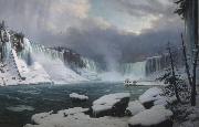 Hippolyte Sebron les chutes du Niagara France oil painting artist